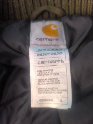 Parka Carhartt Verde Talla S