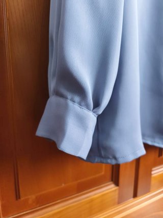 Camisa Burberrys azul claro mujer