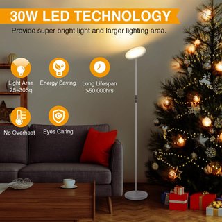 Lampada da terra LED OUTON regolabile