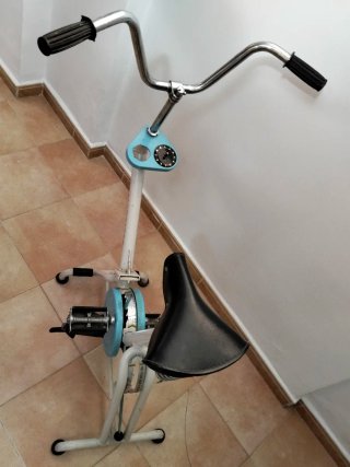 Bicicleta Estática Plegable Años 80