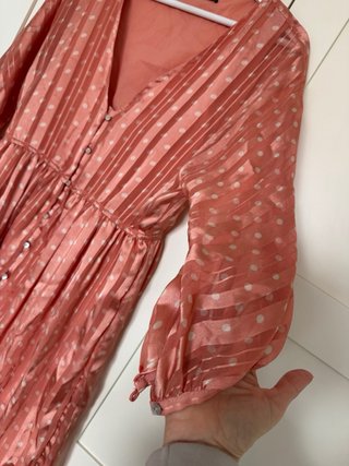Vestido Zara vaporoso M