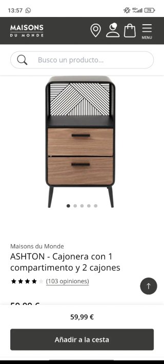Mesitas de noche modernas