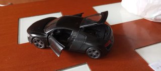 Coche Audi Escala 1:24 Negro