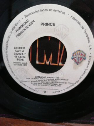 Prince Batdance Vinilo 12