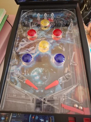 Pinball electrónico infantil.