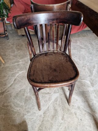 Silla Thonet Antigua Madera