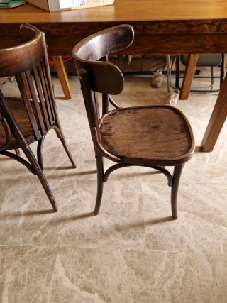 Silla Thonet Antigua Madera