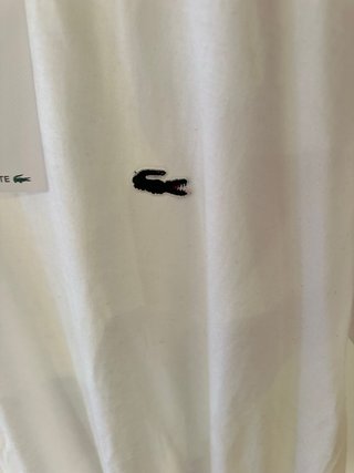 Camiseta Lacoste Blanca Talla M