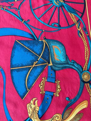 Foulard Laurél in seta a fantasia
