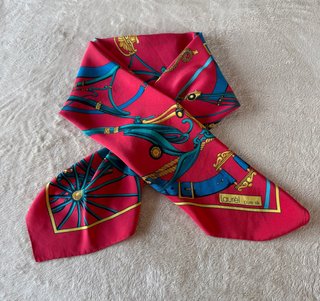 Foulard Laurél in seta a fantasia
