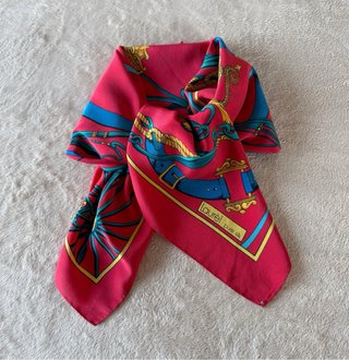 Foulard Laurél in seta a fantasia