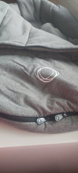 Saco Bugaboo Gris Melange Invierno