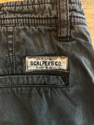 Bermudas Scalpers Negras Talla M