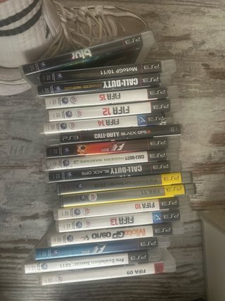Lote Juegos PS3: FIFA, Call of Duty, MotoGP