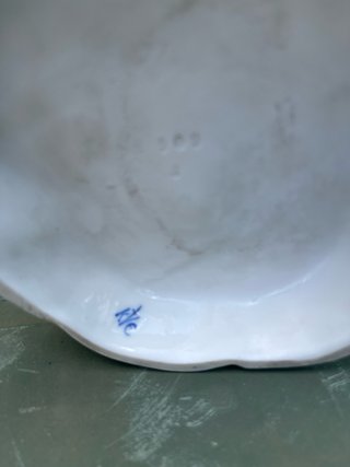Figura porcelana vintage madre e hija