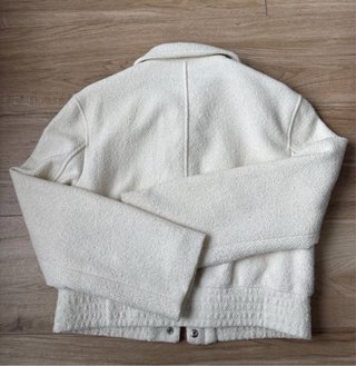 Chaqueta Bomber H&M Blanca