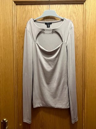 Jersey MISSU beige talla XS