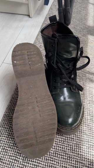 Botas militares verdes