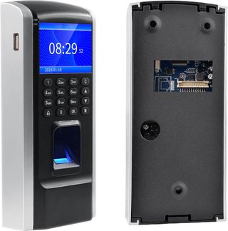 Control horario biométrico con huella y RFID