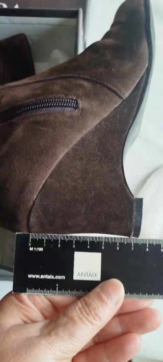 Botas  Ante Marrón Caña Alta