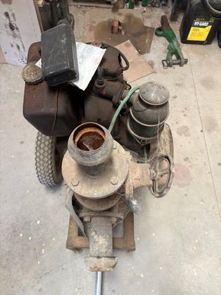 Motor Diter Diesel 12 CV Bomba de Presión y Caudal
