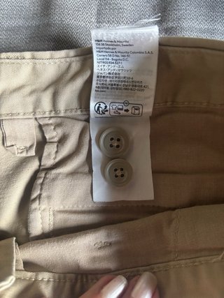 Pantalón caballero beige