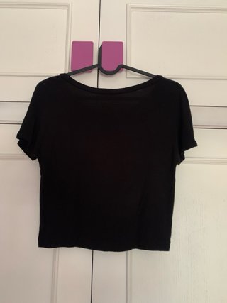 Camiseta negra ZARA