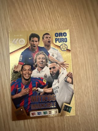 Carta Panini Adrenalyn XL Oro Puro