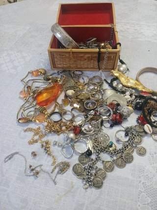 Lote mixto de joyas