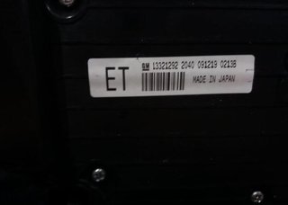 93096 13321292 sistema audio / radio opel insignia