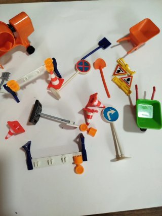 Lote obra Playmobil