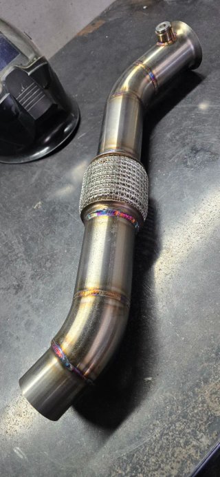 Downpipe BMW 320d M47