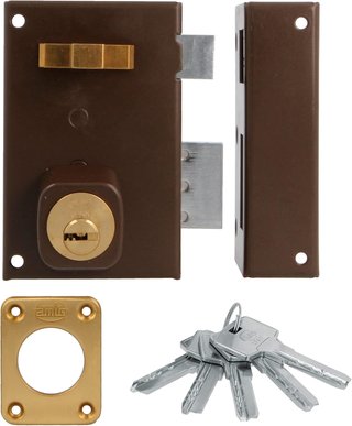 Amig cerradura sobreponer puertas madera seguridad