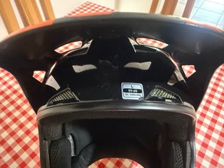 Casco Motocross Fox V1 Naranja