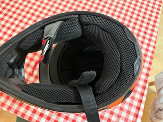 Casco Motocross Fox V1 Naranja