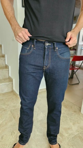Pantalón vaquero Quiksilver Straight Fit Talla 30