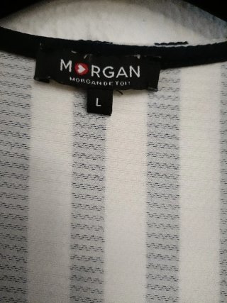 Vestido de rayas Morgan