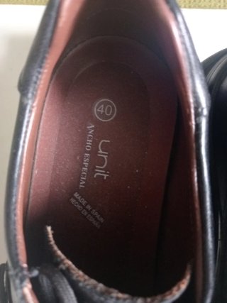 Zapatos de vestir negros Talla 40