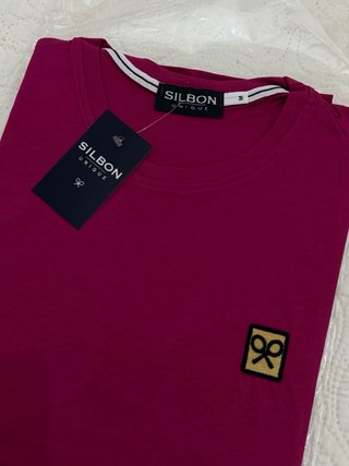 Camiseta SILBON Rosa Talla M