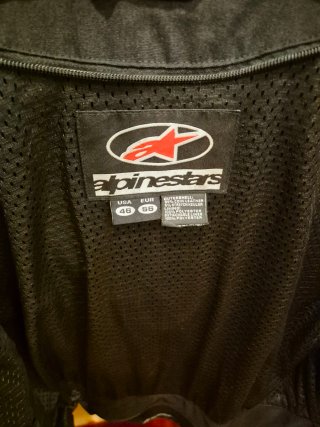 Chaqueta Cuero Alpinestars Talla 56