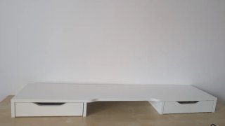 Soporte Monitor Cajones Estilo EKBY ALEX BLANCO