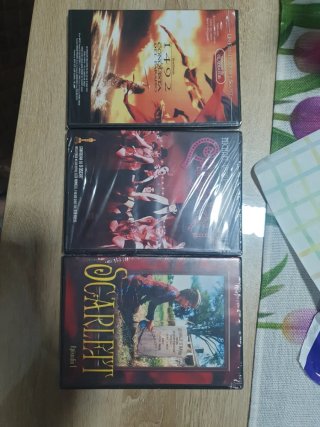 Lote 3 Películas DVD: Gladiator, 1492, Scarlett