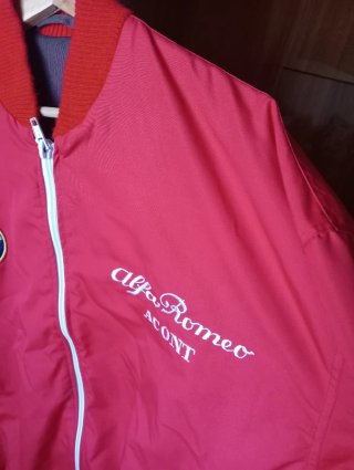 Bomber con stemmi - Alfa Romeo