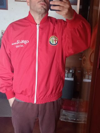 Bomber con stemmi - Alfa Romeo