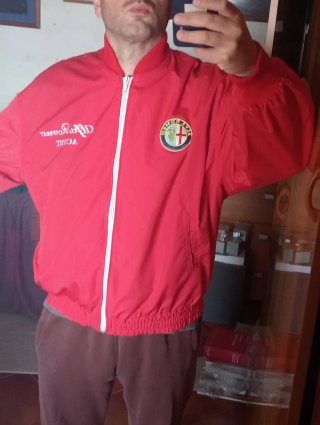 Bomber con stemmi - Alfa Romeo