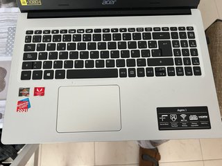 Portátil Acer Aspire A315-23 Plata