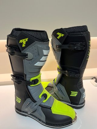Botas de Moto Enduro/Motocross Negras y Amarillas