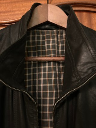 Chaleco vintage negro talla L