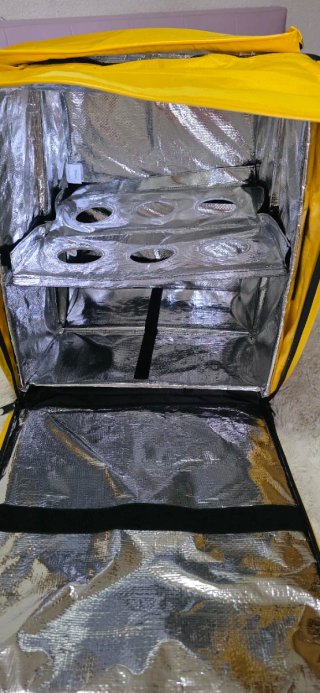 Mochila Glovo Amarilla