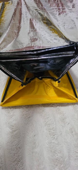 Mochila Glovo Amarilla